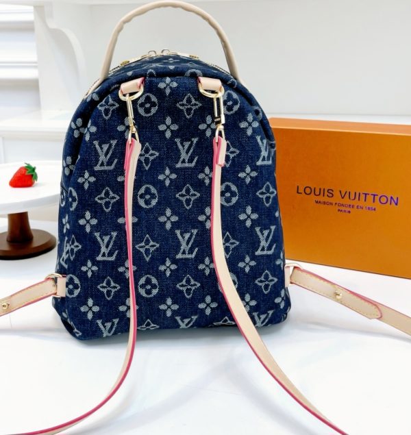 Mochila LV mezclilla - Imagen 2