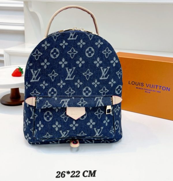 Mochila LV mezclilla - Imagen 3