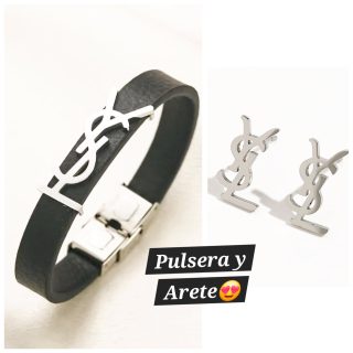 Juego pulsera y arete YSL