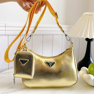 Bolso Pra-da con caja 2 pcs