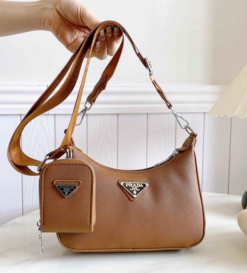 Bolso Pra-da con caja 2 pcs