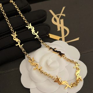 Juego collar y pulsera YSL