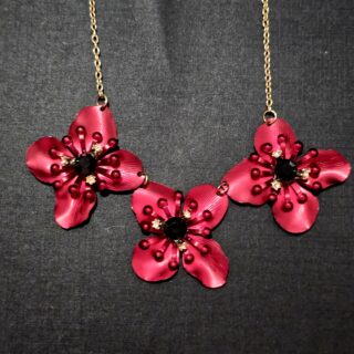 Collar flores