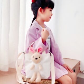 Bolso de niña tela